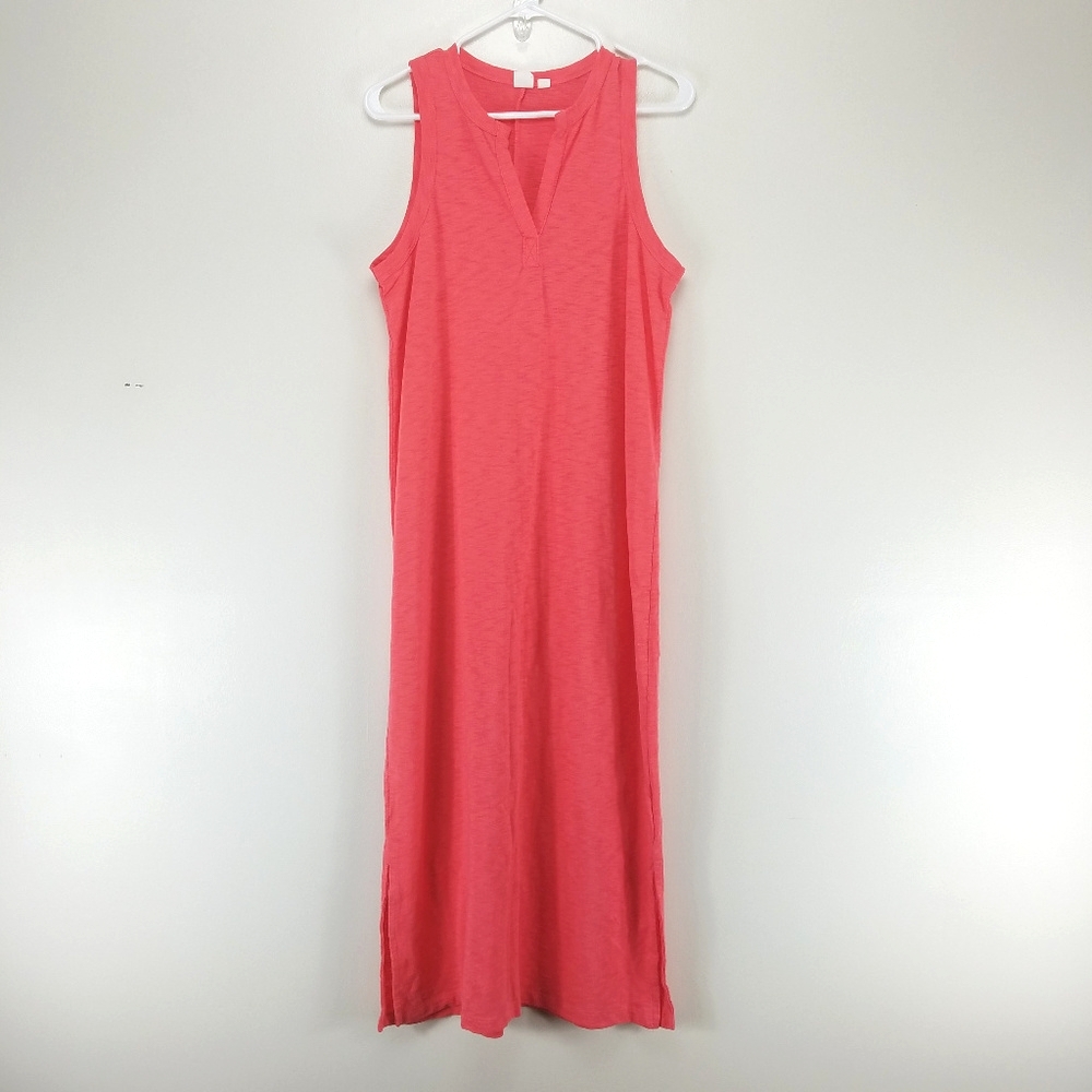 Gap Sleeveless Maxi Coral MP Casual Sundress